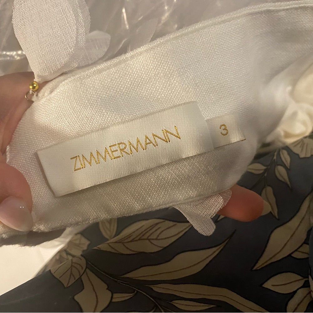 Zimmermann Botanica Linen Gown - Picture 8 of 12